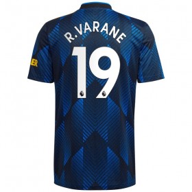 Jalkapallo Pelipaidat Manchester United Raphael Varane 19 Kolmaspaita 2021-2022 Lyhythihainen